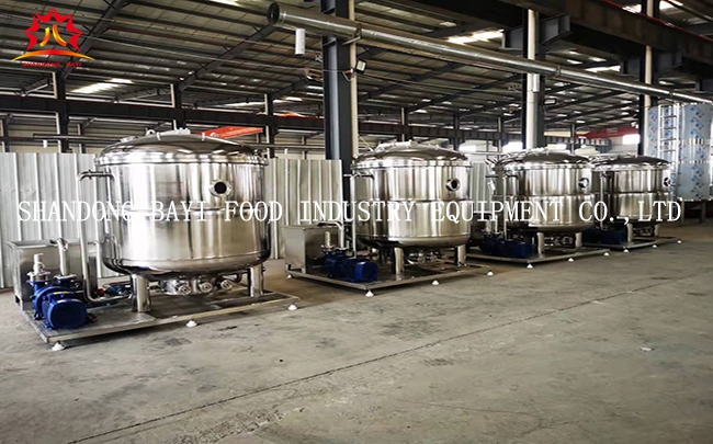 真空浸漬機(jī)是為客戶的真空油炸水果片項(xiàng)目制造的