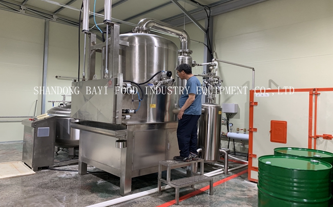 菌類脆真空油炸機(jī)安裝