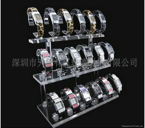 有機(jī)玻璃手表展示架