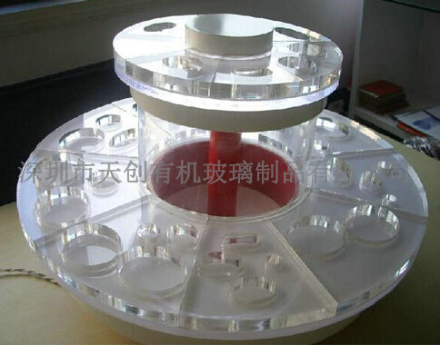 【有機玻璃旋轉展示架】展現(xiàn)出不一樣的風采！