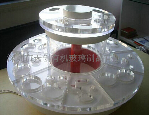 【有機(jī)玻璃旋轉(zhuǎn)展示架】360度無差別秀！