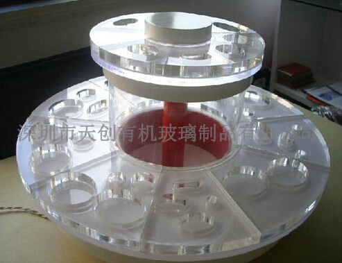 【有機(jī)玻璃旋轉(zhuǎn)展示架】讓你的美更上一層樓！