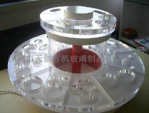 【有機(jī)玻璃旋轉(zhuǎn)展示架】“通往的步!”