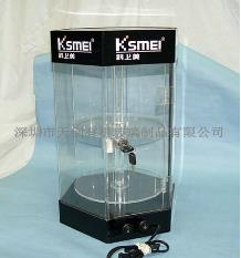 [亞克力旋轉(zhuǎn)展示架]經(jīng)過(guò)四道工藝制出好產(chǎn)品